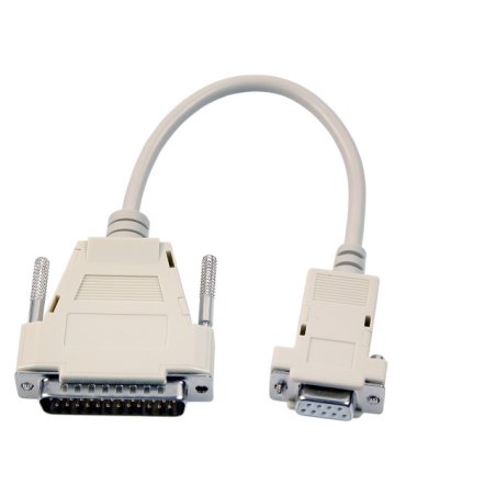 EFB Elektronik EK125.3 câble Série Beige 3 m D-Sub 25-pin D-Sub 9-pin