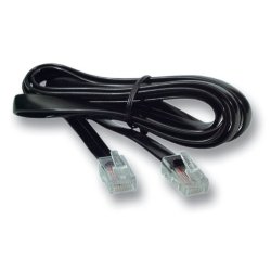 EFB Elektronik K2402SW.15 telephone cable 15 m Black