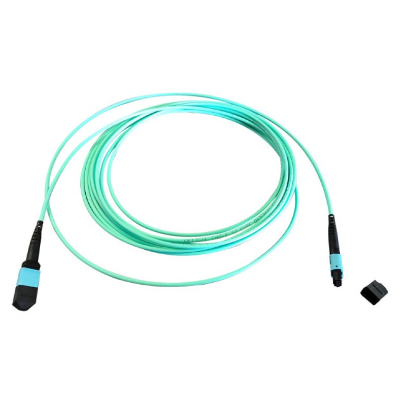 EFB Elektronik MTPF12MTPFOM3-2 InfiniBand/fibre optic cable 2 m MTP Aqua colour