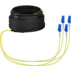 EFB Elektronik O8303S10OS2 câble InfiniBand et à fibres optiques 10 m 4x LC U-DQ(ZN) BH Noir, Bleu, Jaune