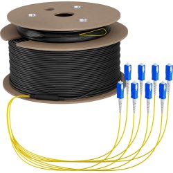 EFB Elektronik O8321S100OS2 InfiniBand/fibre optic cable 100 m 8x SC U-DQ(ZN) BH Black, Blue, Yellow