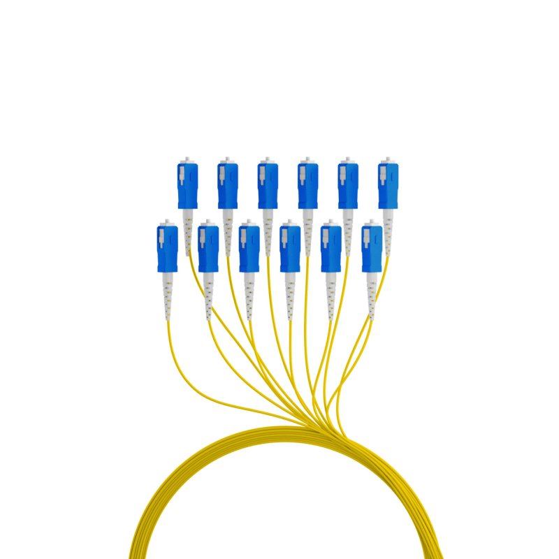 EFB Trunkkabel U-DQ(ZN)BH OS2 12E (1x12) SC-SC 120m Dca LSZH G657A1
