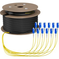 EFB Elektronik O8341S130OS2 InfiniBand/fibre optic cable 130 m 12x SC U-DQ(ZN) BH Black, Blue, Yellow
