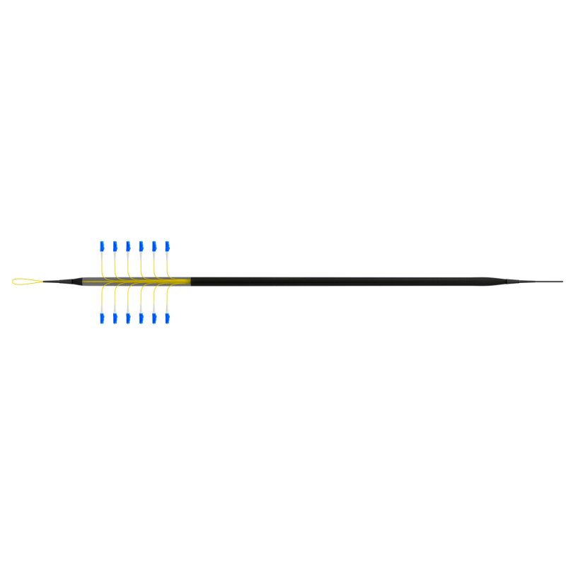 EFB Elektronik O8342S10OS2 câble InfiniBand et à fibres optiques 10 m 12x LC U-DQ(ZN) BH Noir, Bleu, Jaune