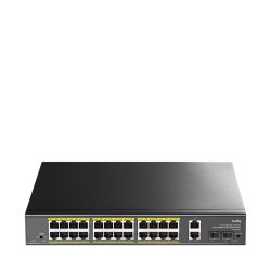 GS1026PS2 24-Port Gigabit Switch PoE mit 2 RJ45 Uplink and 2 SFP 300W