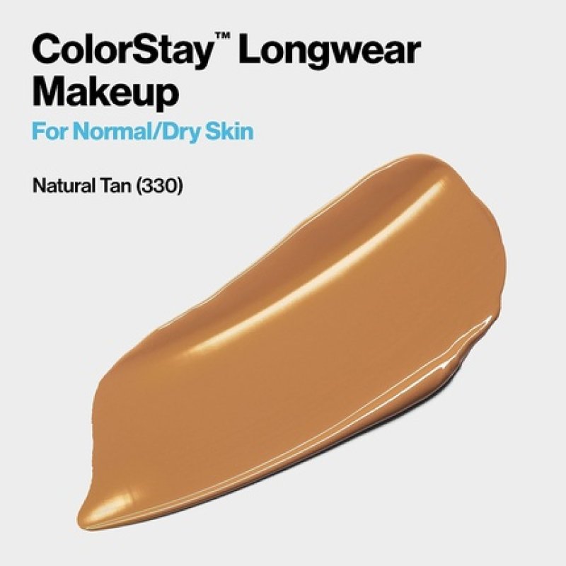 Revlon ColorStay Makeup Foundation for Normal/Dry Skin 30ml Natural Tan 330