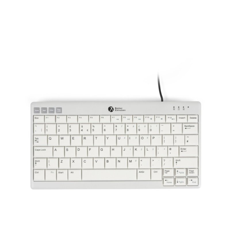 BakkerElkhuizen Tastatur Ultraboard 950 V2 Compact UK Layout retail