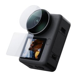 Telesin tempered glass set for DJI Osmo Action 6 (Lens screen)