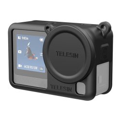 Telesin Silicone Protective Case for DJI Osmo Action 6 (Black)