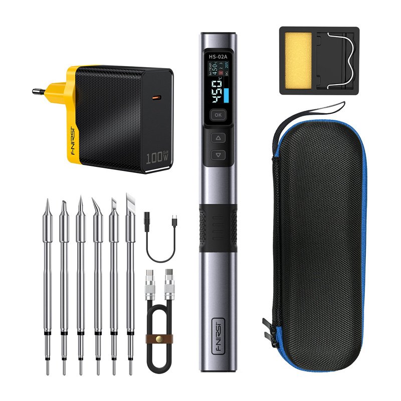FNIRSI HS-02A F 100 W smart soldering iron