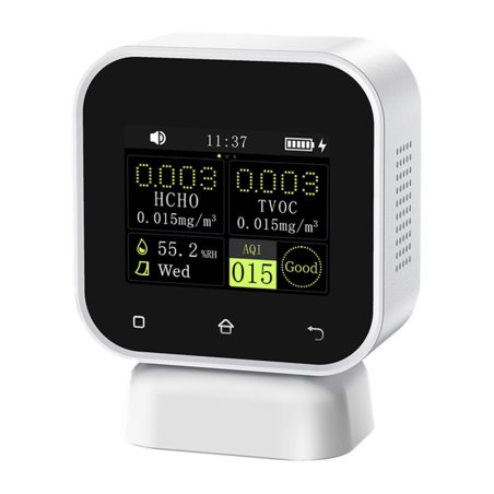 4-in-1 indoor air quality monitor Formaldehyde detector with touch screen FNIRSI SFD-02