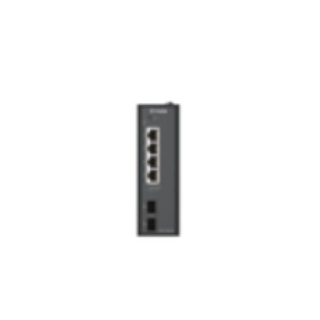 D-Link 6-Port Gigabit Industrial Smart Managed Switch with 2 x SFP Ports