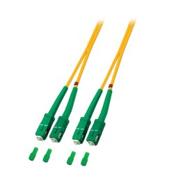 EFB Elektronik O2561.3 InfiniBand/fibre optic cable 3 m 2x SC Yellow