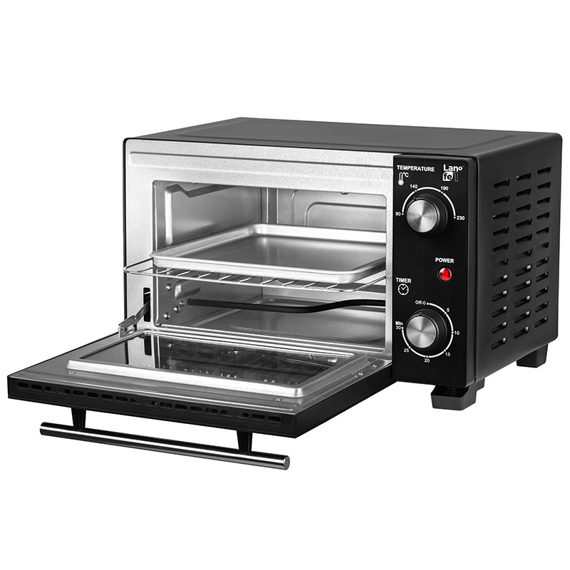 Mini oven Lafe LAFPIE45891 (Mechanical 900 W Black)