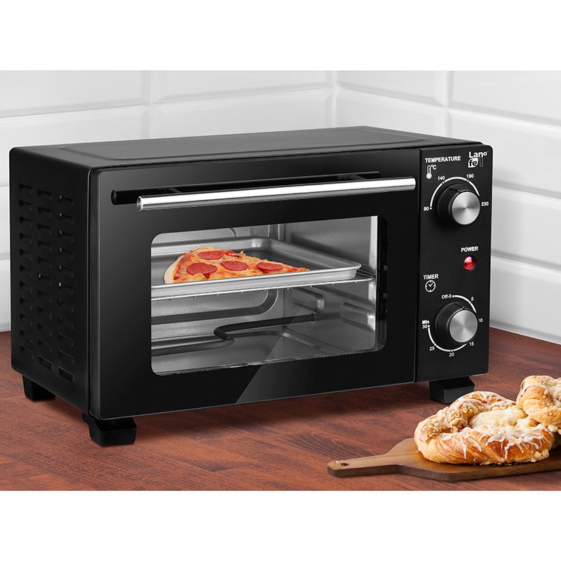 Mini oven Lafe LAFPIE45891 (Mechanical 900 W Black)