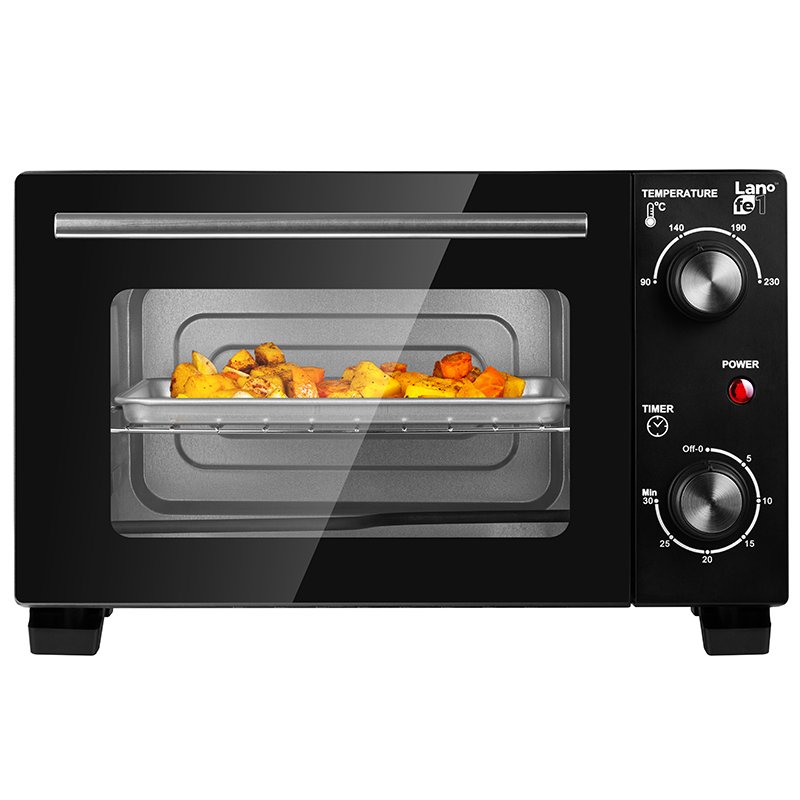 Mini oven Lafe LAFPIE45891 (Mechanical 900 W Black)