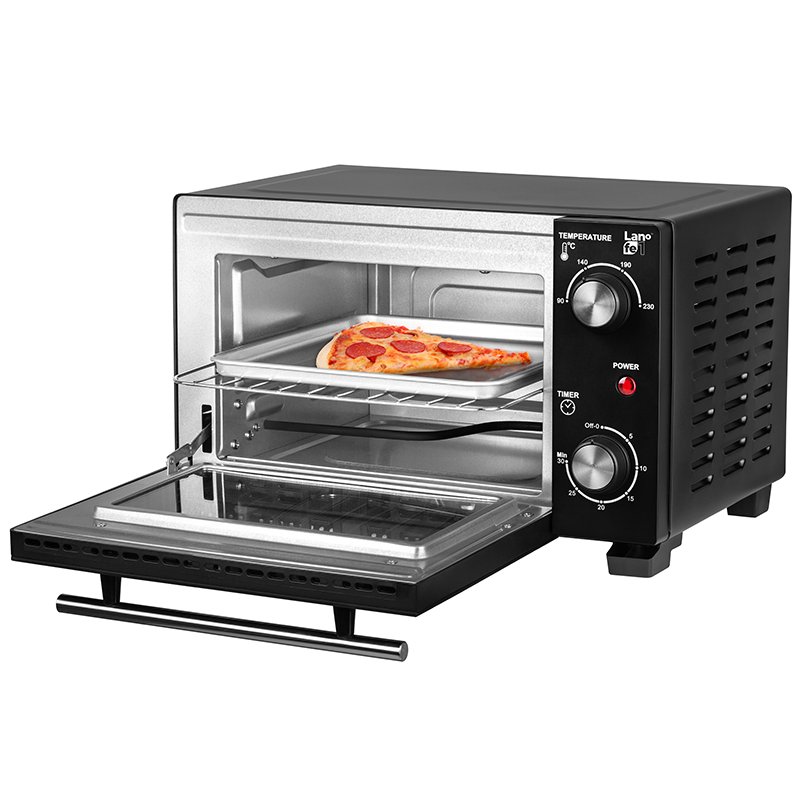 Mini oven Lafe LAFPIE45891 (Mechanical 900 W Black)