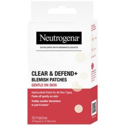 Neutrogena Sensitive Clear & Defend Blemish Patches 30 Pieces