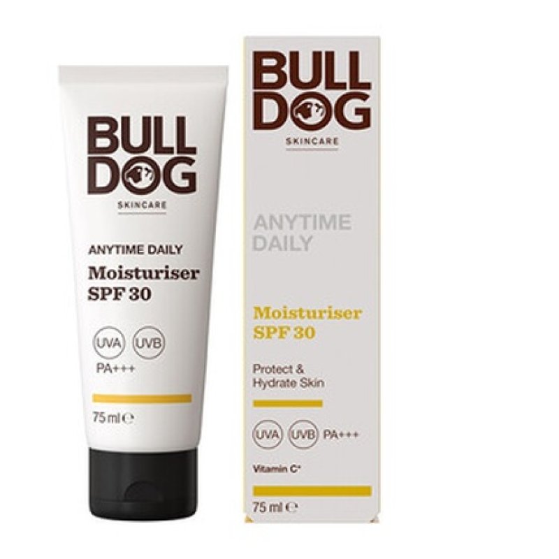 Bulldog Anytime Daily Moisturise Spf 30 Hydrating Face Cream For Men