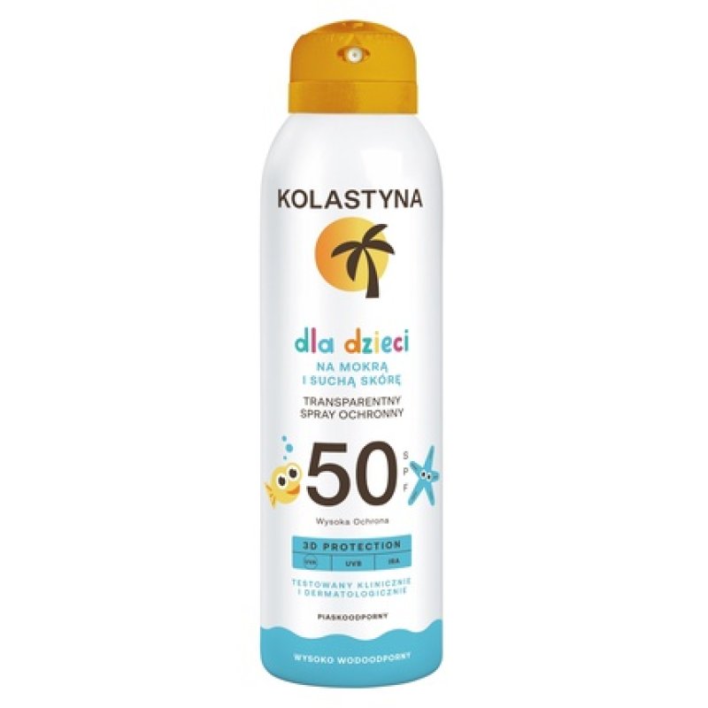 Kolastyna Transparent Protective Spray For Children Spf50 150ml