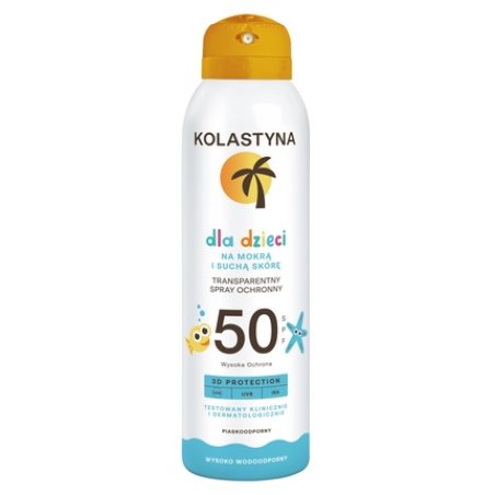 Kolastyna Transparent Protective Spray For Children Spf50 150ml