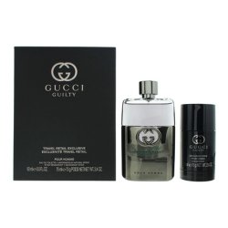 Gucci Guilty Pour Homme 2 Pcs Gift Set Eau De Toilette 90ml And Deodorant Stick 75ml