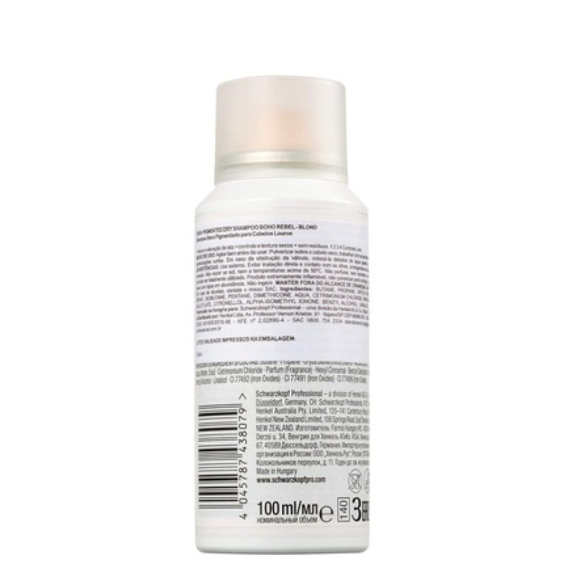 Schwarzkopf Professional OSiS Boho Rebel Dry Shampoo for Blonde Hair 100ml