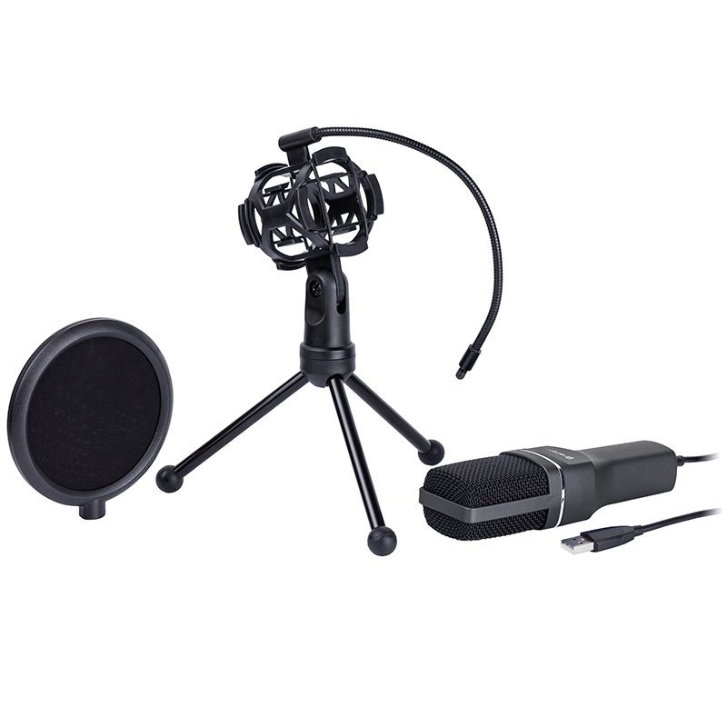 Tracer TRAMIC46419 microphone Black Notebook microphone