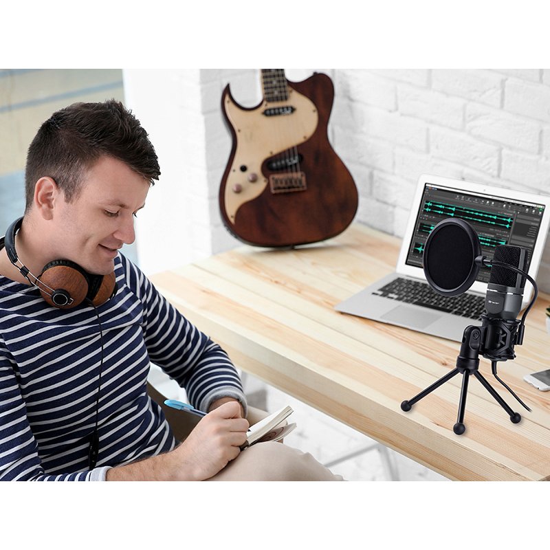 Tracer TRAMIC46419 microphone Black Notebook microphone