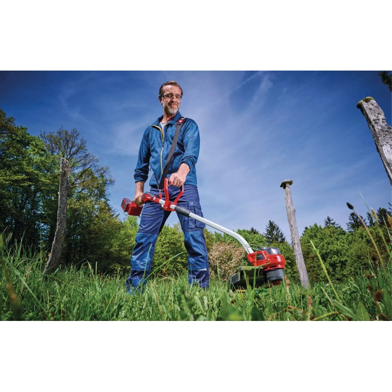 Einhell GP-CT 36/35 35 cm Batterie Noir, Rouge