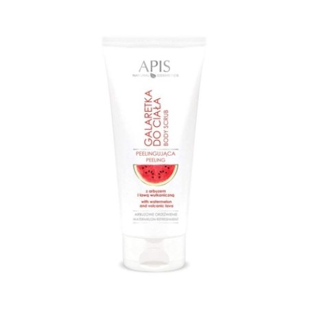 Apis Watermelon Refreshing Body Gel Scrub with Watermelon and Volcanic Lava 650g