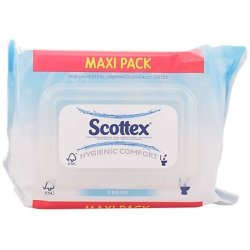 Scottex Original Wet Toilet Paper, 74 Units