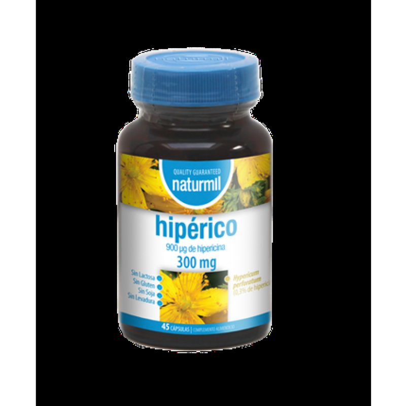 Naturmil Hiperico 300 Mg 45 Caps