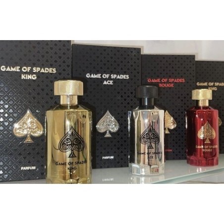 Jo Milano Paris Game of Spade 3.4 oz Rouge Ace & King - Pack of 3 💯% Authentic