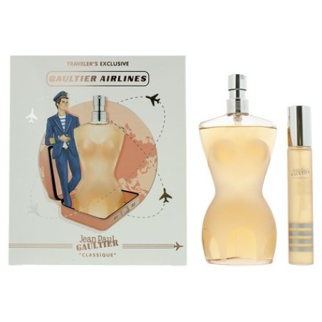 Jean Paul Gaultier Classique Gaultier Airlines Gift Set Eau De Toilette 100ml And 20ml