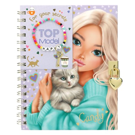 Topmodel - Diary With Padlock And Bracelet (414292)