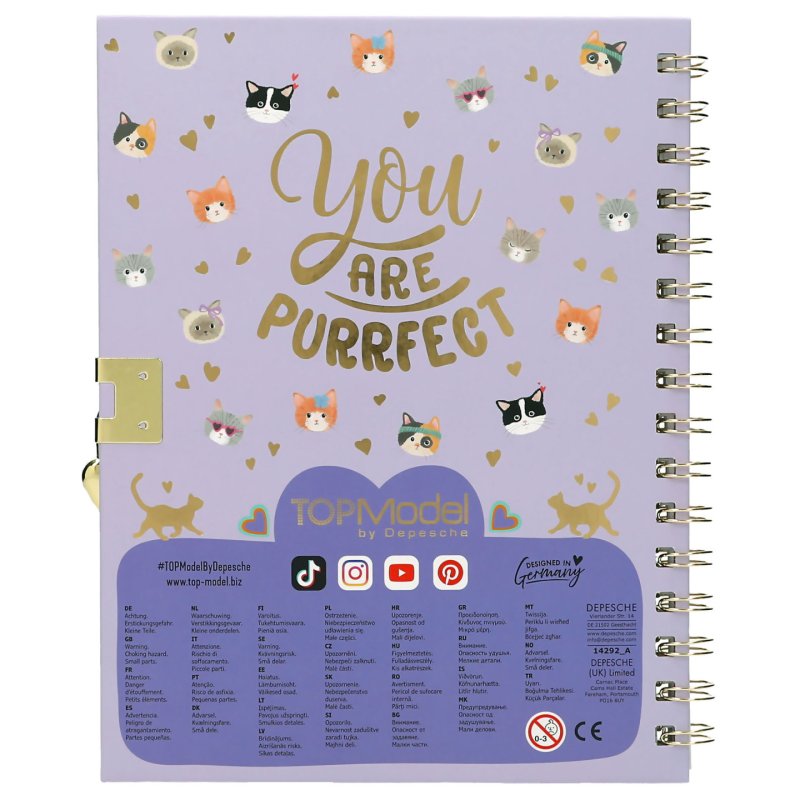 TOPModel 0414292 agenda Journal intime