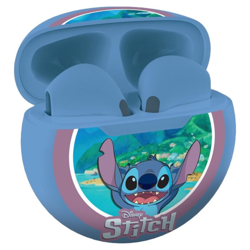Lexibook - Disney Stitch wireless Bluetooth® earphones (HPBT05D)