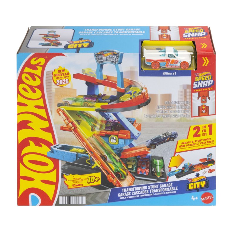Hot Wheels - City Transforming Stunt Garage (JHL94)