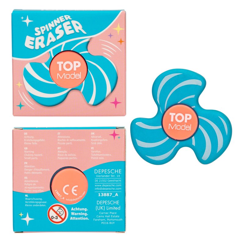 Topmodel - TOPModel Eraser - Fidget Spinner
