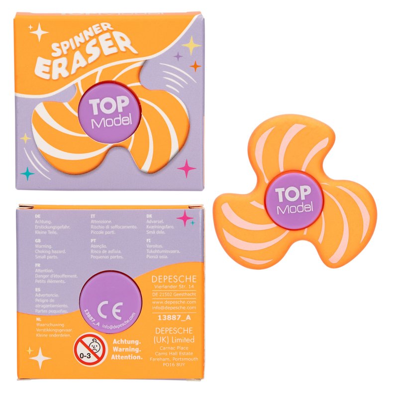 Topmodel - TOPModel Eraser - Fidget Spinner