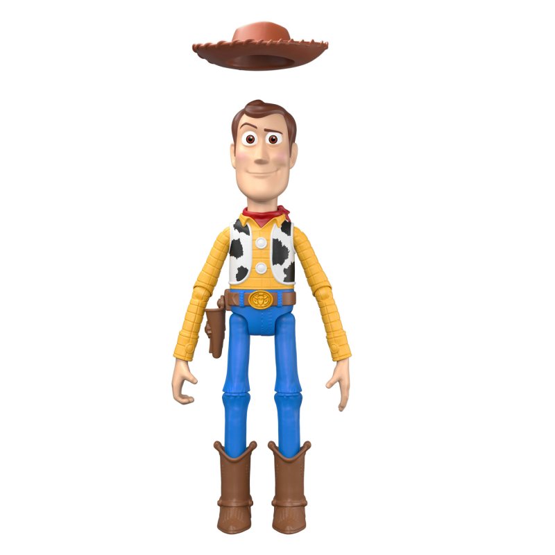 Disney Pixar Disney and Pixar Toy Story 5 Large Scale Woody Figure, 12 Inch Sheriff Toy, 14 Points Articulation