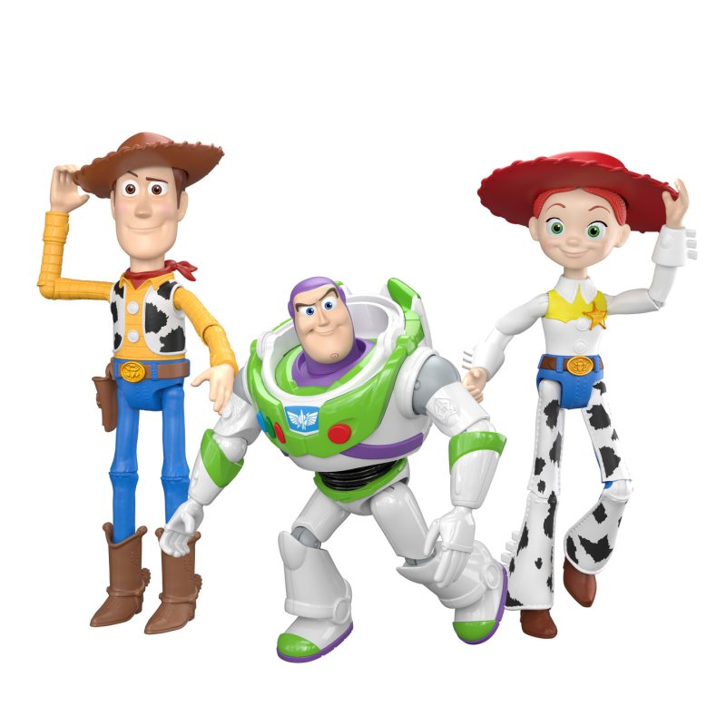 Disney Pixar Disney and Pixar Toy Story 5 Large Scale Woody Figure, 12 Inch Sheriff Toy, 14 Points Articulation