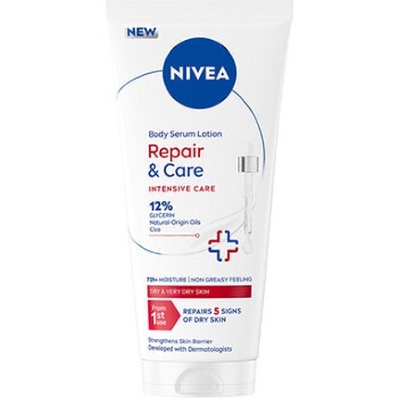 Nivea Repair & Care Body Serum Lotion