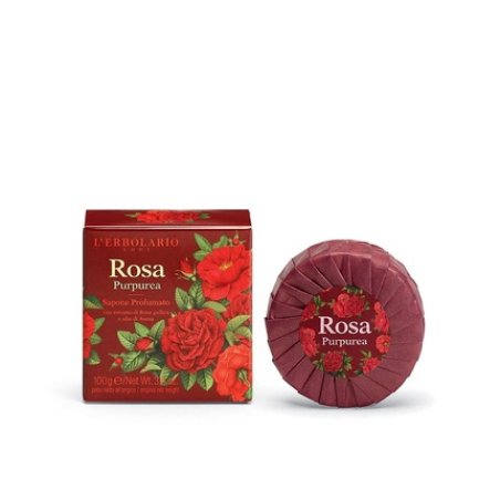 L'Erbolario Rosa Purpurea Soap 100ml