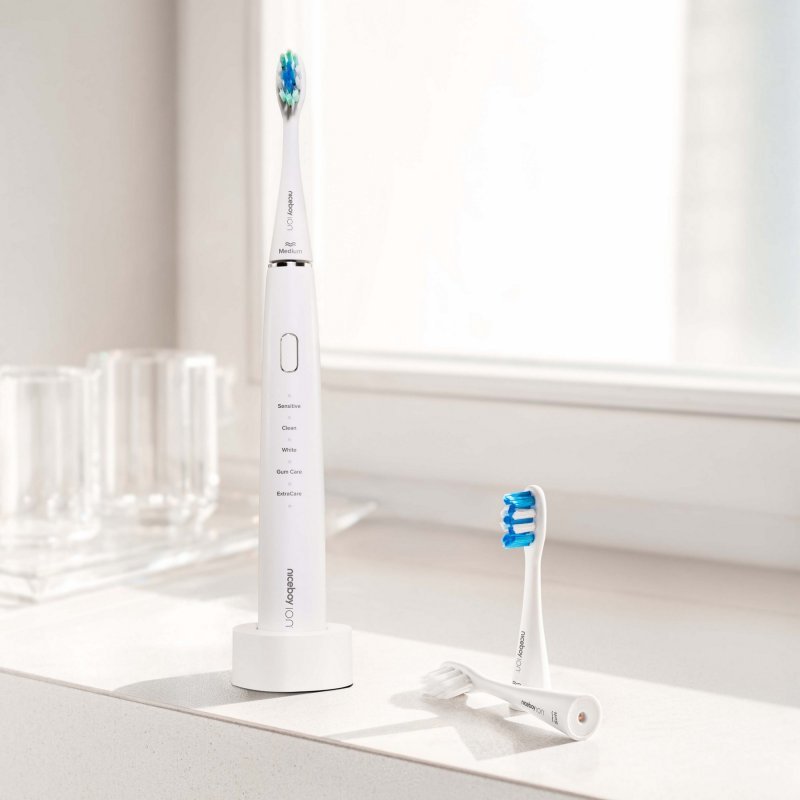 Niceboy SONICWHITE electric toothbrush Adult Vibrating toothbrush White