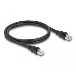 DeLOCK Network cable RJ45 Cat.6A F/UTP with inner metal sheath 1 m