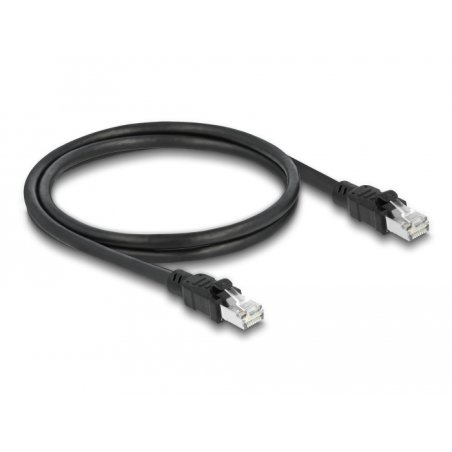 DeLOCK Network cable RJ45 Cat.6A F/UTP with inner metal sheath 1 m