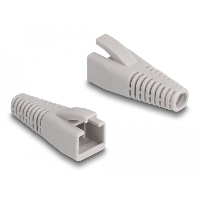 DeLOCK Serre-câble pour RJ45 mâle coupable, jeu de 50 pièces, colorés