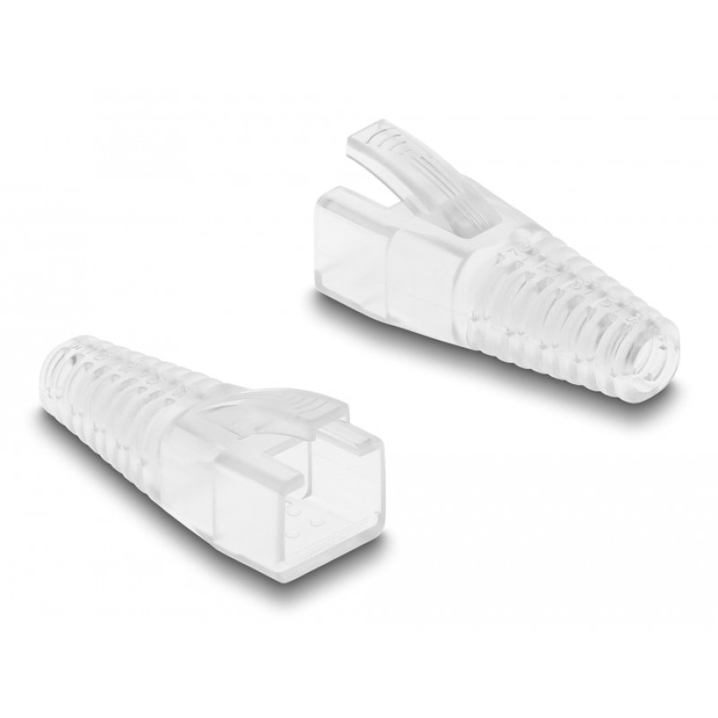 DeLOCK Strain relief for RJ45 plug cuttable set 50 pieces coloured